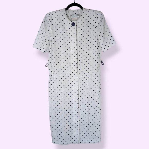🍁Vintage Braemar Petites Polka Dot Dress - Picture 5 of 8